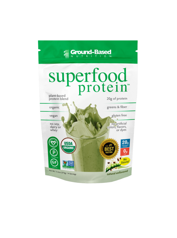 ground based nutrition superfood protein sample