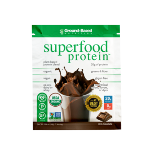 ground based nutrition superfood protein sample