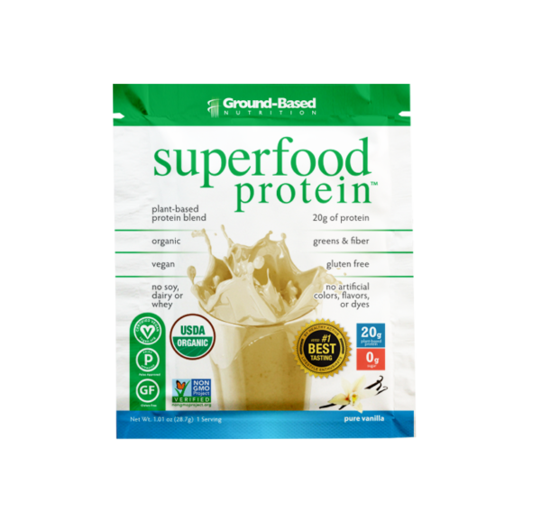 Ground Based Nutrition Superfood Protein Carton Sample - Image 2