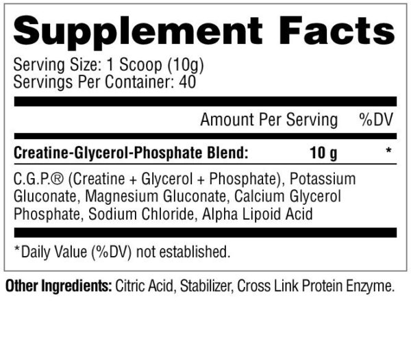 cgp creatine