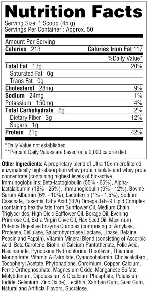 metabolic nutrition musclean protein