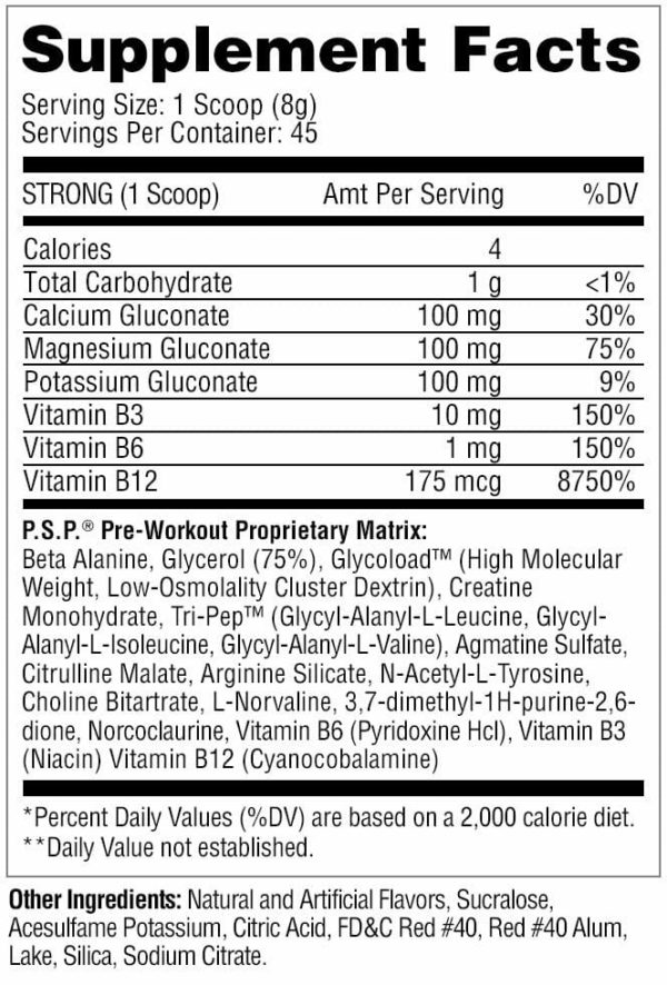 metabolic nutrition psp preworkout