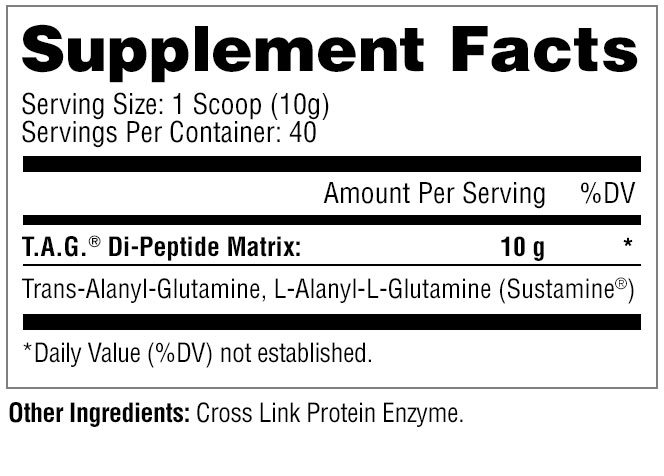 t.a.g. glutamine