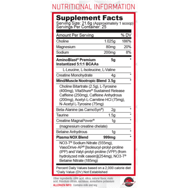 muscle marinade preworkout