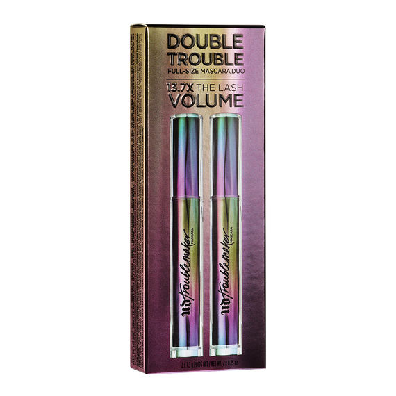 DOUBLE TROUBLE Full-Size Mascara Duo