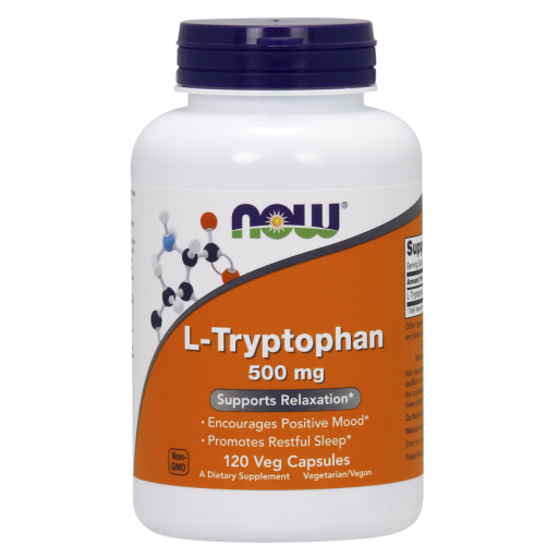 NOW Foods L-Tyrosine 500 mg Capsules