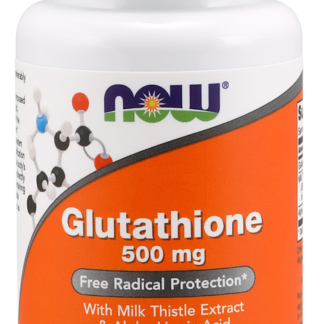 NOW Foods Glutathione 500 mg Veg Capsules
