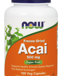 NOW Foods Acai 500 mg Veg Capsules