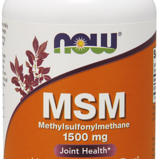 NOW Foods MSM 1500 mg Capsules