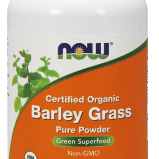 NOW Foods Barley Grass Pure Powder, Organic
