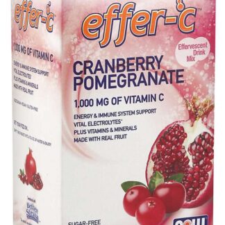 NOW Foods Effer-C Cranberry Pomegranate Packets (30)