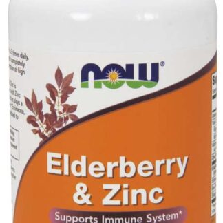 NOW Foods Elderberry & Zinc Lozenges (30)