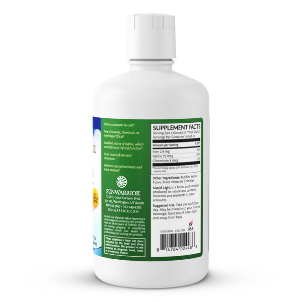 Sunwarrior Liquid Light Fulvic Minerals - Image 3
