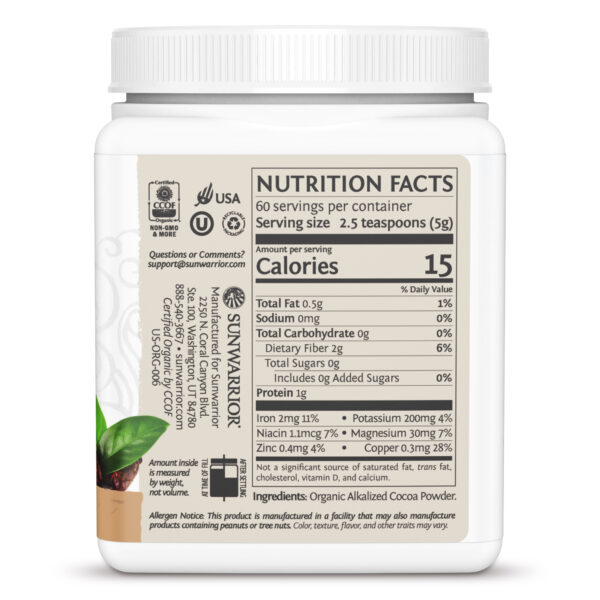 Sunwarrior Organic Cocoa - Image 2